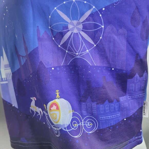 NEW Disney XS sweatshirt Her Universe Cinderella juniors princess castle $59 - Picture 10 of 14
